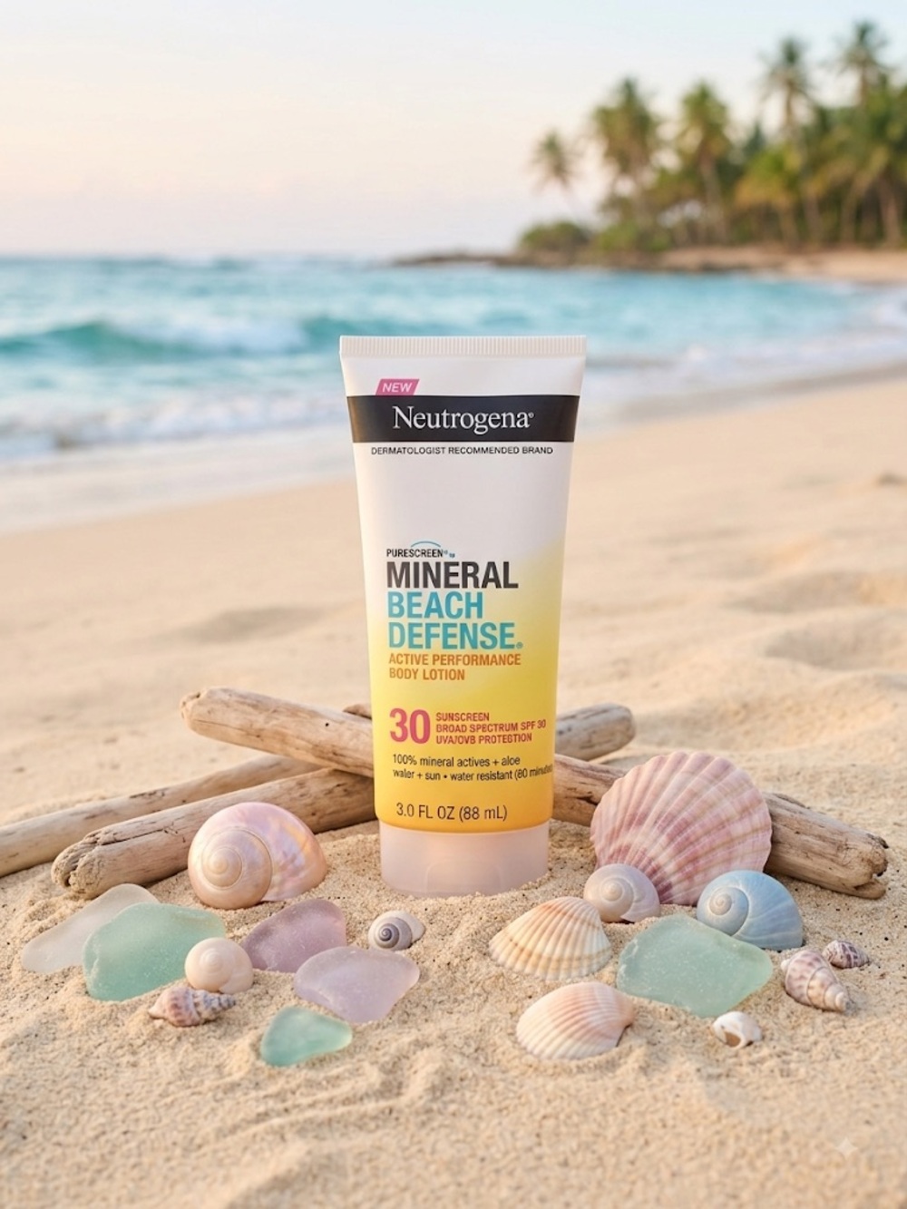 Neutrogena Mineral Beach Defense SPF 30 Body Lotion